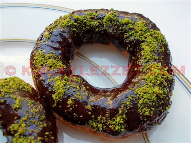 EVDE KOLAY CIKOLATALI DONUT DONAT DOUGHNUT ABD