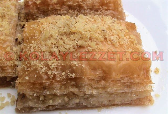 HAZIR YUFKADAN CEVIZLI KOLAY BAKLAVA 2